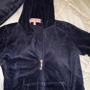 Juicy Couture Women's Navy Velour tracksuit
